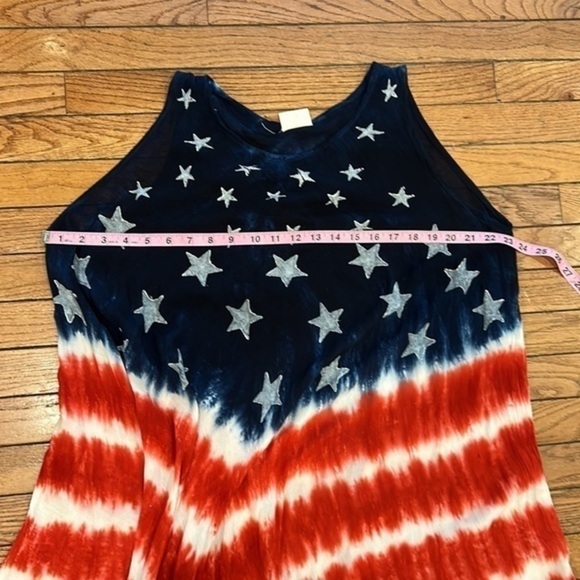 Red white and blue flag dress - Picture 9 of 12